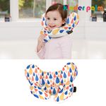 [Kinder palm] L-line Neck Pillow_Newborn Car Seat Stroller Infant Baby Neck Cushion Neck Pillow (Overseas Sales Only)_Made in Korea
